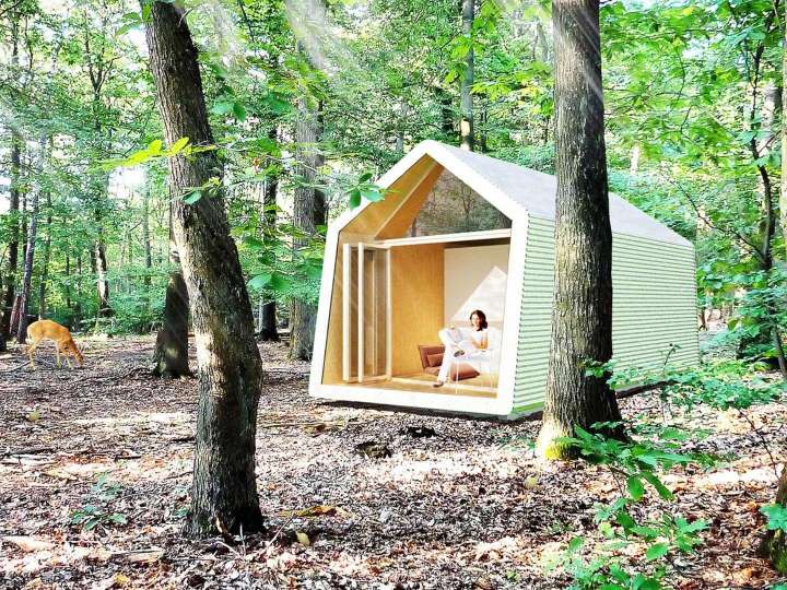 Tiny House Snuk im Wald